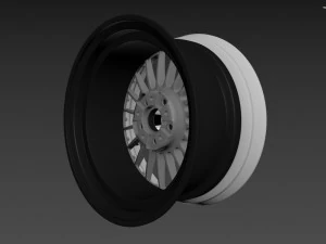 ALPINA Custom wheel 3D Model