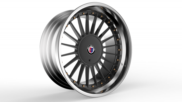 ALPINA Custom wheel 3Dモデル .c4d .max .obj .3ds .fbx .stl .blend