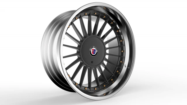 ALPINA Custom wheel 3D Model .c4d .max .obj .3ds .fbx .stl .blend 