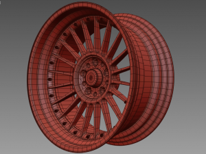ALPINA Custom wheel 3Dモデル