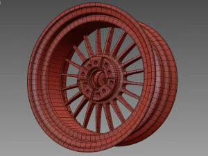 ALPINA Custom wheel 3D Model