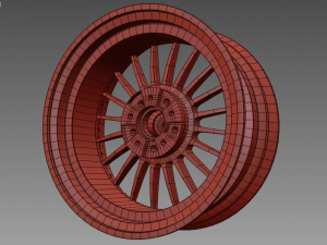 ALPINA Custom wheel 3Dモデル