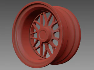 hre 300 custom wheel 3D Model