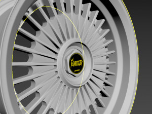 Work Emitz Wheels version 1 wheel 3D Модель