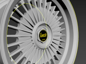 Work Emitz Wheels version 1 wheel 3D Model