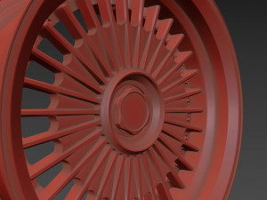 Work Emitz Wheels version 1 wheel 3D Модель