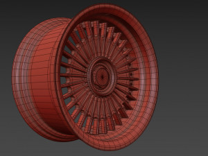 Work Emitz Wheels version 1 wheel 3D Модель