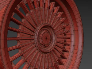 Work Emitz Wheels version 1 wheel 3D Model