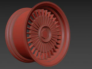 Work Emitz Wheels version 1 wheel 3D Model