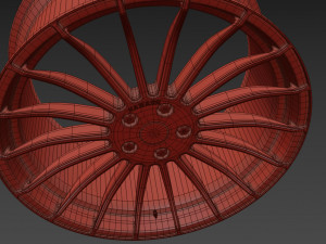 HAMANN version 1 wheel 3D Model