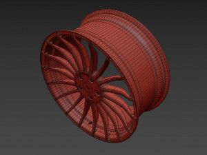 HAMANN version 1 wheel 3D Model