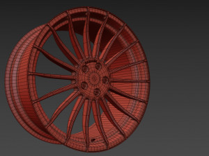 HAMANN version 1 wheel 3D Model