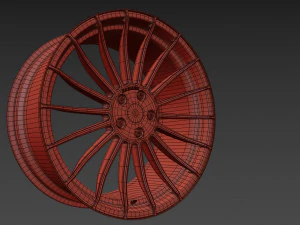 HAMANN version 1 wheel 3D Model