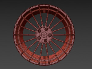 HAMANN version 1 wheel 3D Model