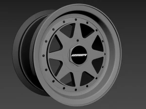 Zender Star wheels 3D Model