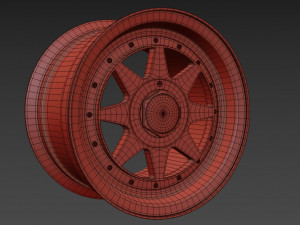 Zender Star wheels Model 3D