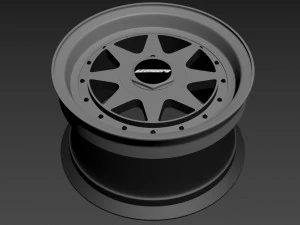 Zender Star wheels 3D Model
