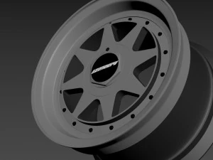 Zender Star wheels 3D Model