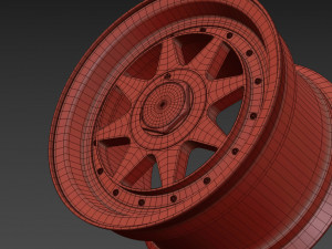 Zender Star wheels Model 3D