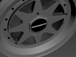 Zender Star wheels 3D Model
