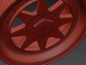 Zender Star wheels Model 3D