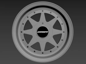 Zender Star wheels 3D Model