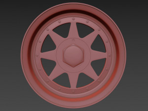 Zender Star wheels Model 3D