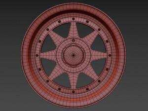 Zender Star wheels Model 3D