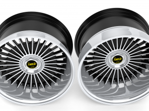 Work Emitz Wheels version 2 wheel 3D Model