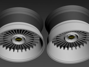 Work Emitz Wheels version 2 wheel 3D Model