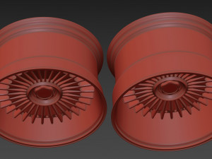 Work Emitz Wheels version 2 wheel 3D Model