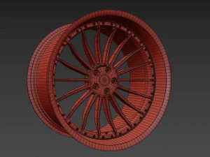 HAMANN Wheels Version 2 wheel 3D Model