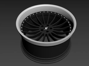 HAMANN Wheels Version 2 wheel 3D Model