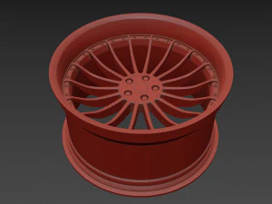 HAMANN Wheels Version 2 wheel 3D Model