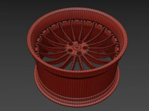 HAMANN Wheels Version 2 wheel 3D Model