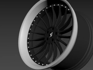 HAMANN Wheels Version 2 wheel 3D Model