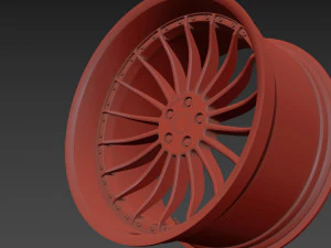 HAMANN Wheels Version 2 wheel 3D Model