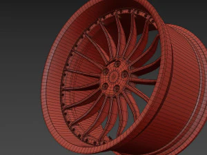 HAMANN Wheels Version 2 wheel 3D Model