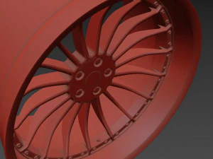 HAMANN Wheels Version 2 wheel 3D Model