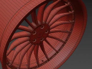 HAMANN Wheels Version 2 wheel 3D Model