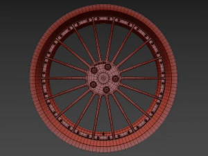 HAMANN Wheels Version 2 wheel 3D Model