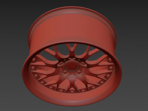 BBS 42 STYLE wheels 3Dモデル
