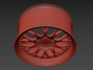 BBS 42 STYLE wheels 3D Model
