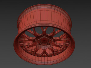 BBS 42 STYLE wheels 3Dモデル