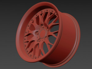 BBS 42 STYLE wheels 3Dモデル