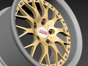 BBS 42 STYLE wheels 3Dモデル