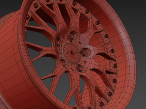 BBS 42 STYLE wheels 3Dモデル
