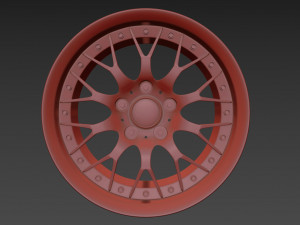 BBS 42 STYLE wheels 3Dモデル