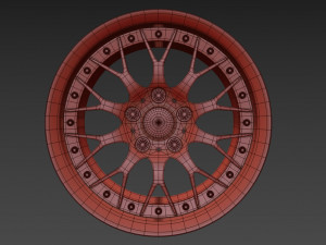 BBS 42 STYLE wheels 3Dモデル
