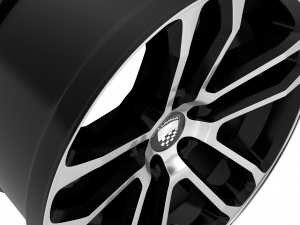 LUMMA CLR RACING wheels 3D Model